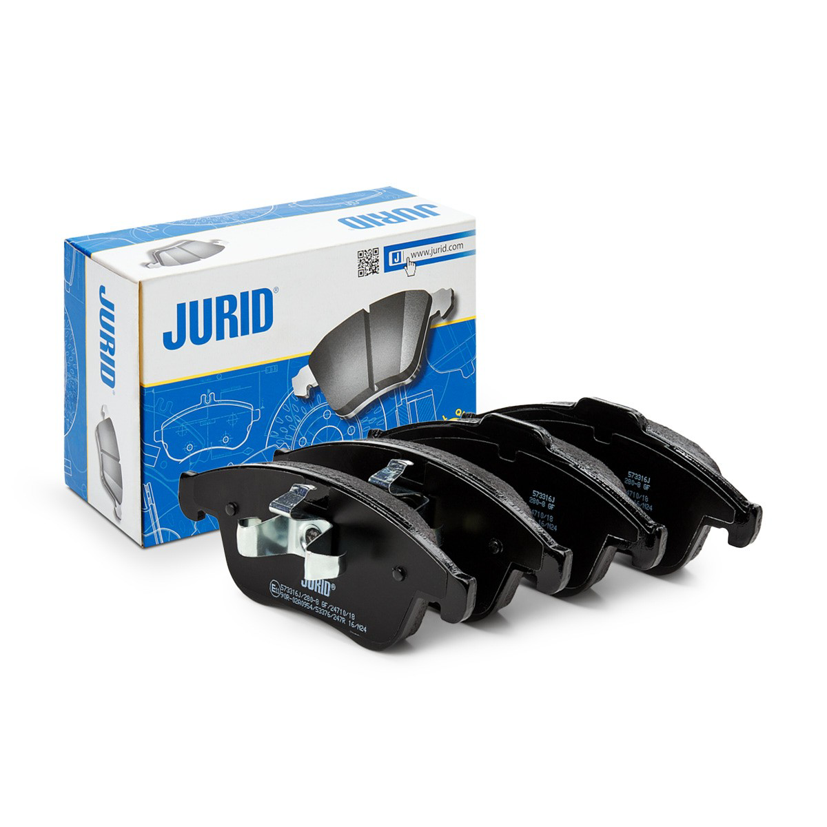 573316J Jurid/Bendix Колодки передние