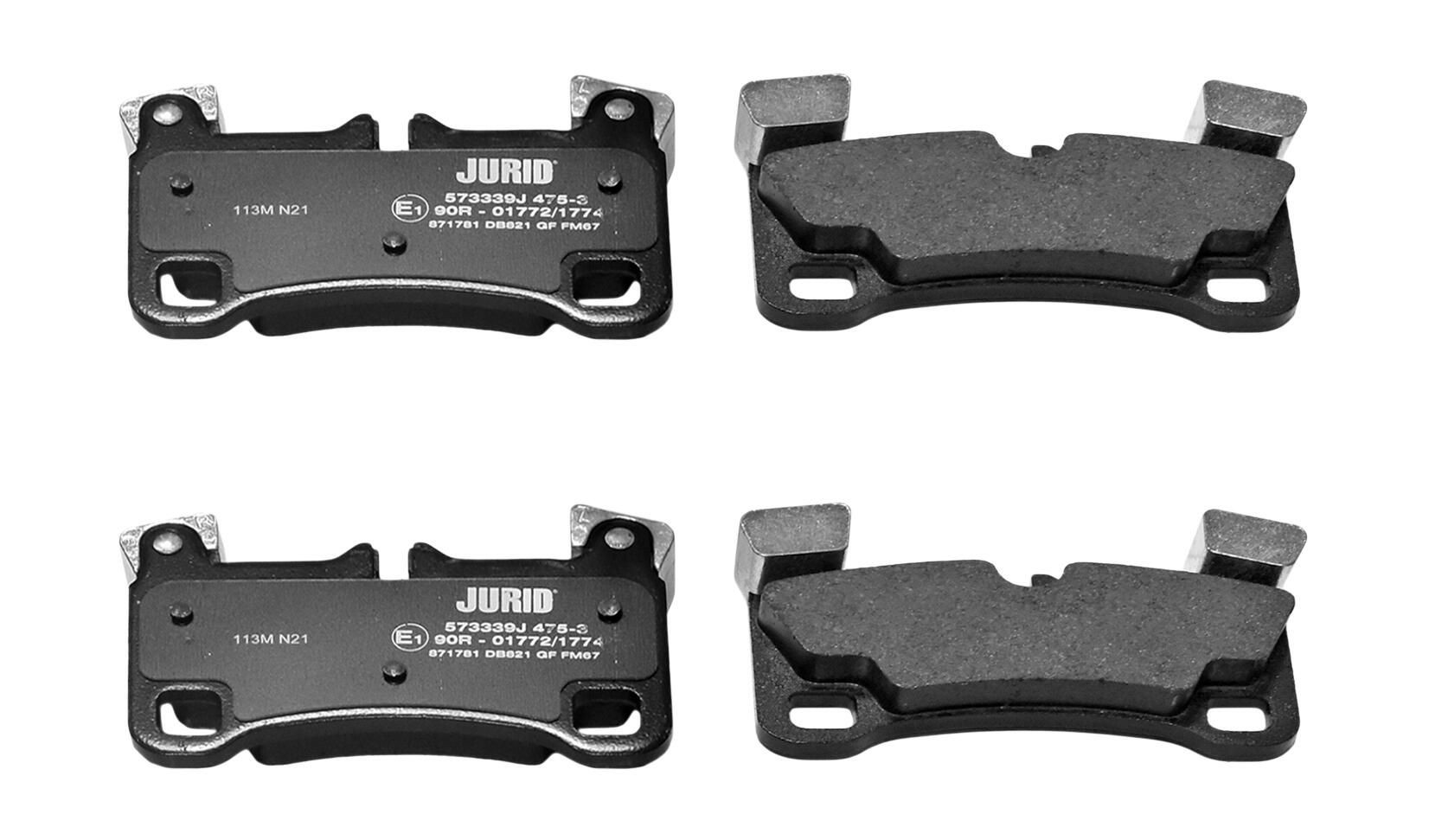 573339J Jurid/Bendix Колодки тормозные дисковые комплект
