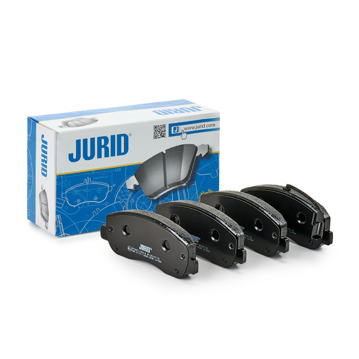 Купить 573357J Jurid/Bendix Колодки тормозные