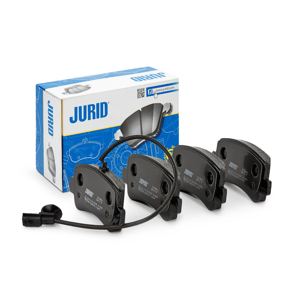 Задние дисковые колодки Jurid/Bendix 573359J
