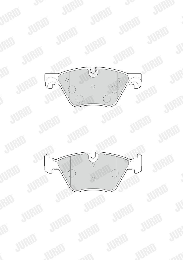 Колодки Jurid/Bendix 573364J цена, от 41.21 USD