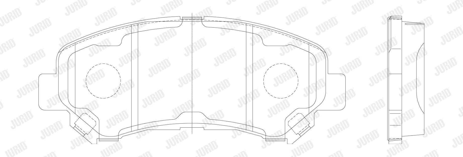 Колодки Jurid/Bendix 573379J цена, от 27.63 USD