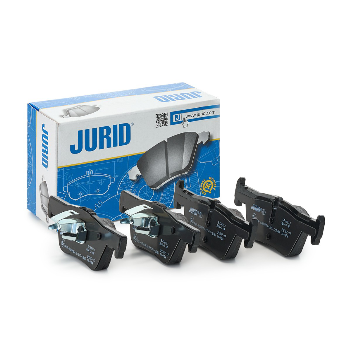 Колодки дисковые  Jurid/Bendix 573401J цена, от 35.26 USD