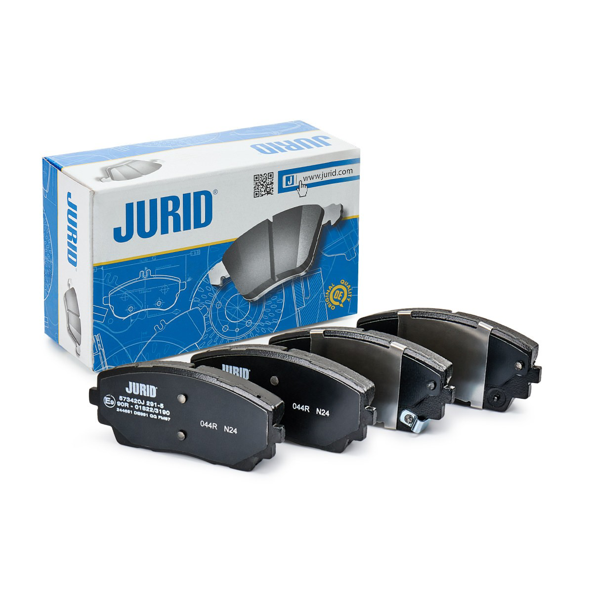 Тормозные колодки Jurid/Bendix 573420J