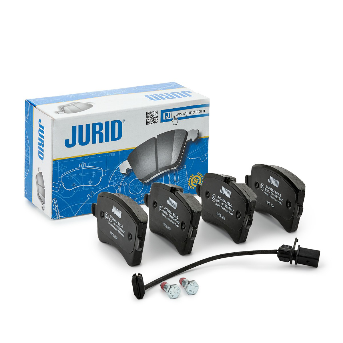 573428J Jurid/Bendix Колодки тормозные дисковые комплект
