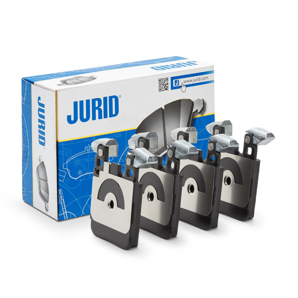573429J Jurid/Bendix Колодки тормозные дисковые комплект