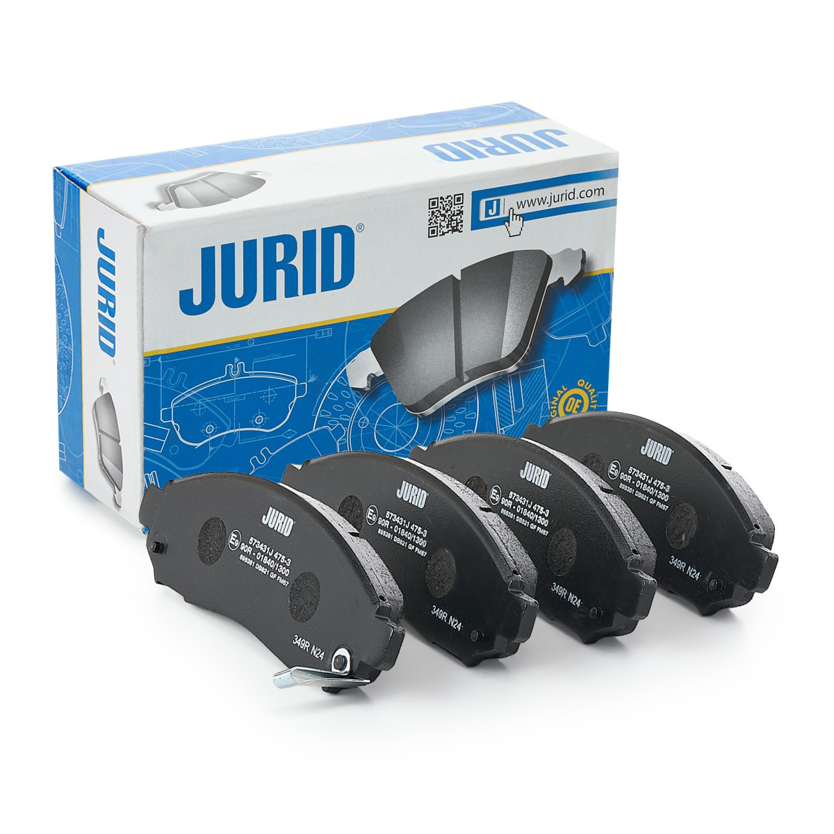 Колодки Jurid/Bendix 573431J цена, от 27.85 USD