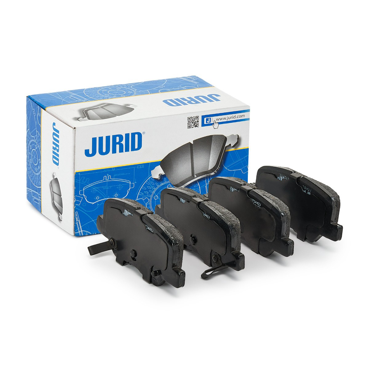 573442J Jurid/Bendix Колодки тормозные дисковые комплект