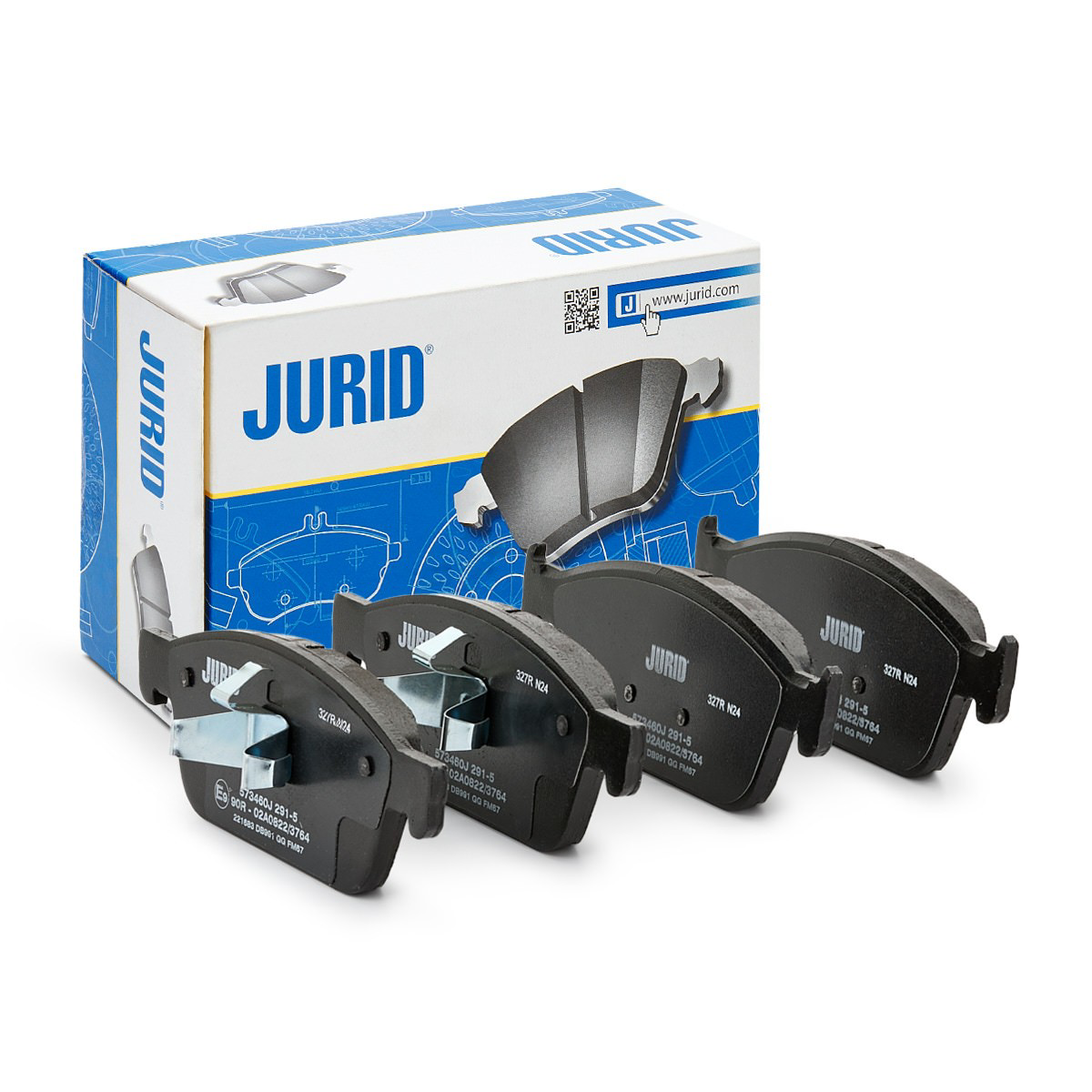 573460J Jurid/Bendix Колодки передние