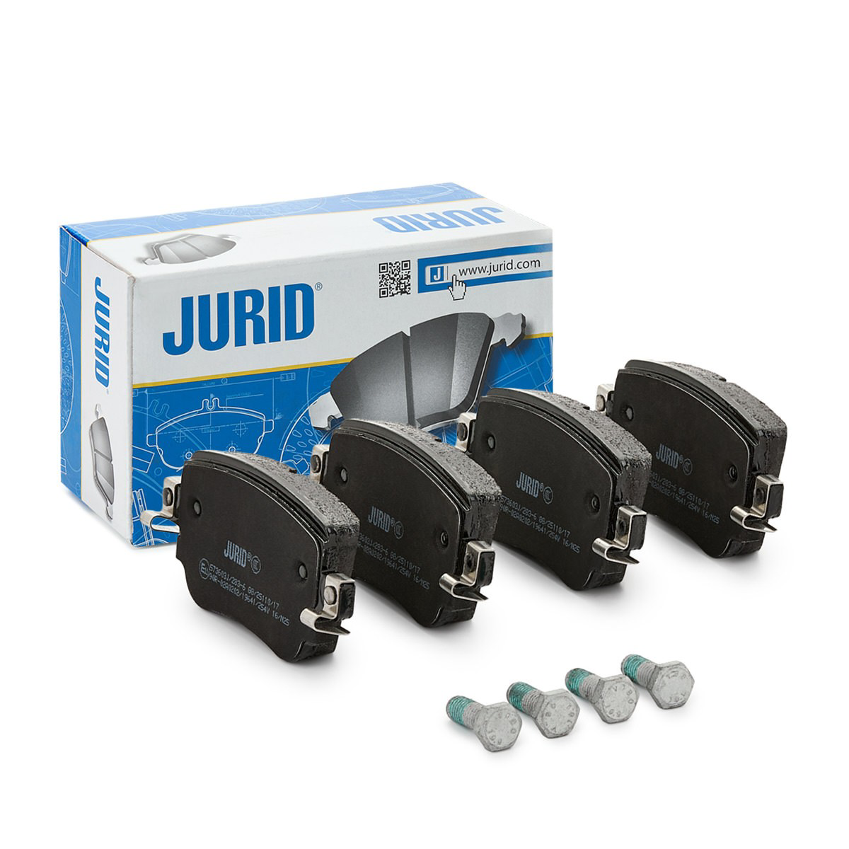 Купить 573603J Jurid/Bendix Колодки тормозные задние, дисковые