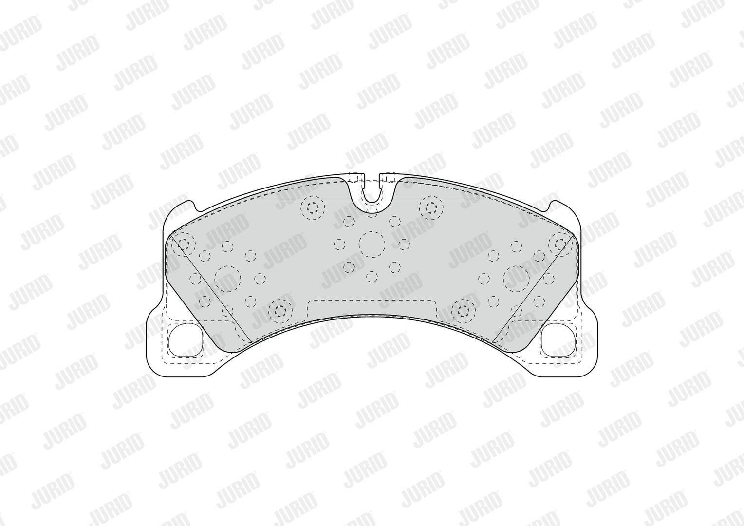 573618J Jurid/Bendix Колодки передние