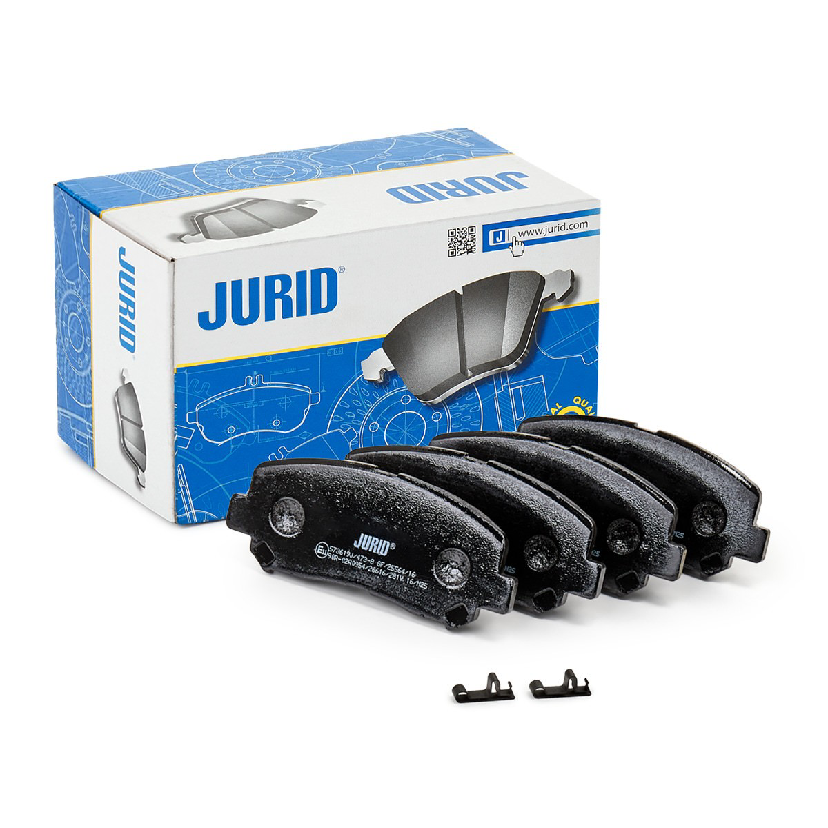 573619J Jurid/Bendix Колодки передние