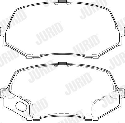 Колодки Jurid/Bendix 573662J цена, от 38.95 USD