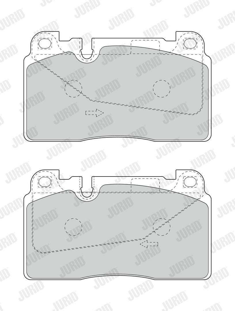 Колодки Jurid/Bendix 573688J цена, от 43.72 USD