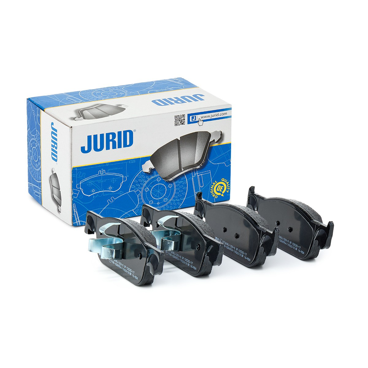 Купить 573696J Jurid/Bendix Колодки тормозные