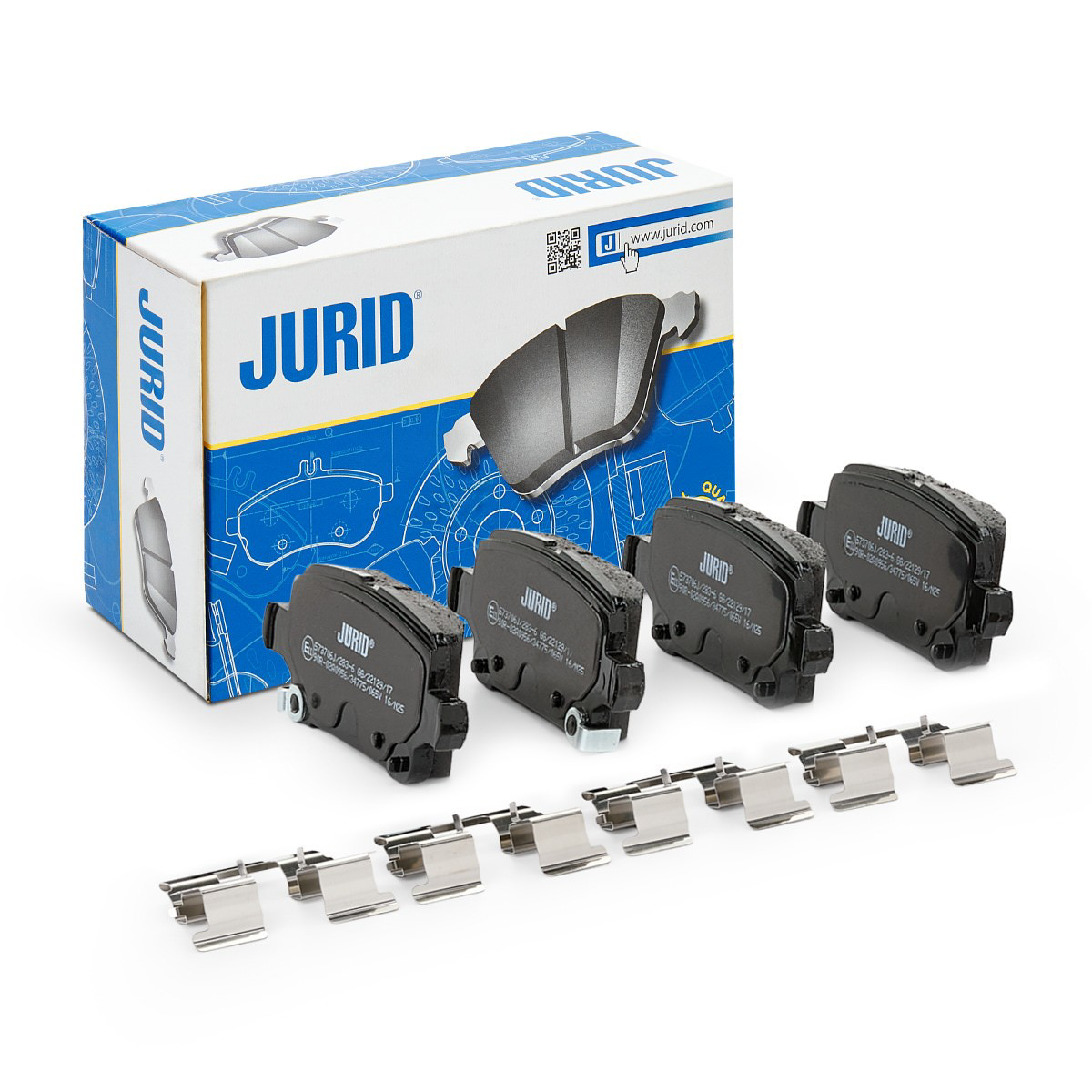 Колодки дисковые  Jurid/Bendix 573706J цена, от 36.20 USD