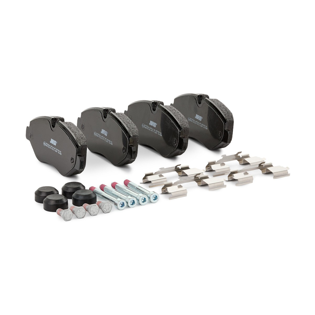 Передние тормозные колодки 573760J Jurid/Bendix