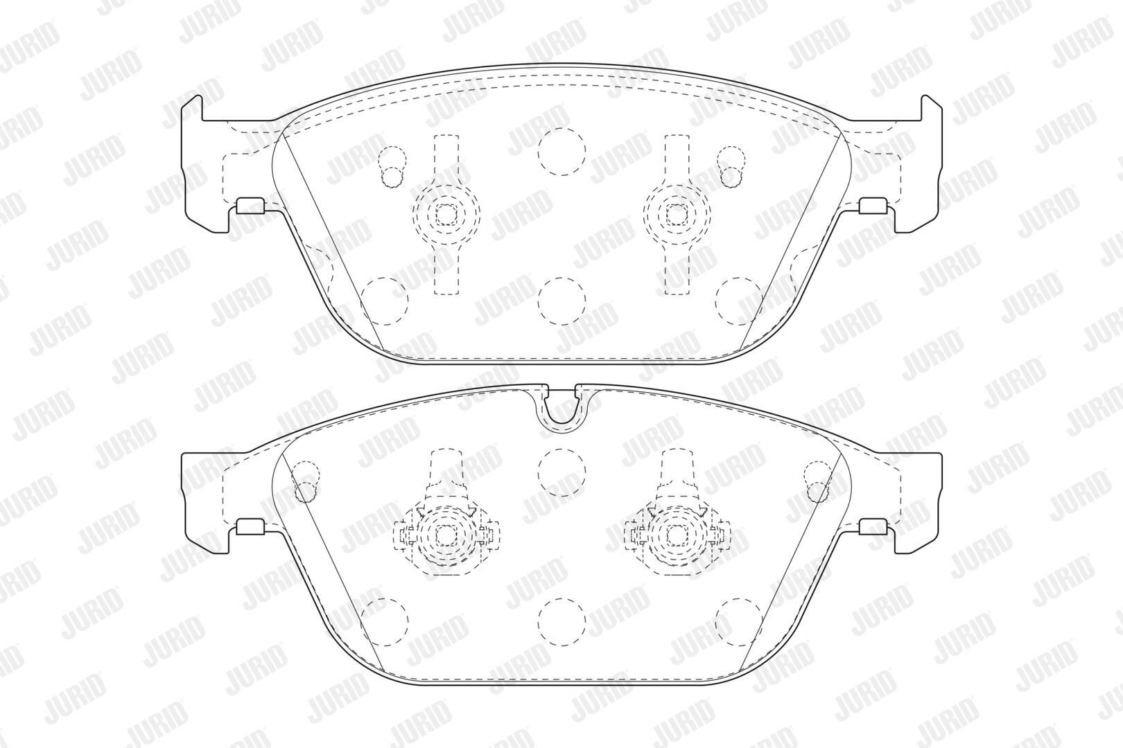 Колодки Jurid/Bendix 573775J цена, от 85.10 USD