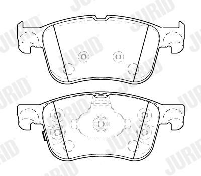 Колодки Jurid/Bendix 573834J цена, от 46.66 USD