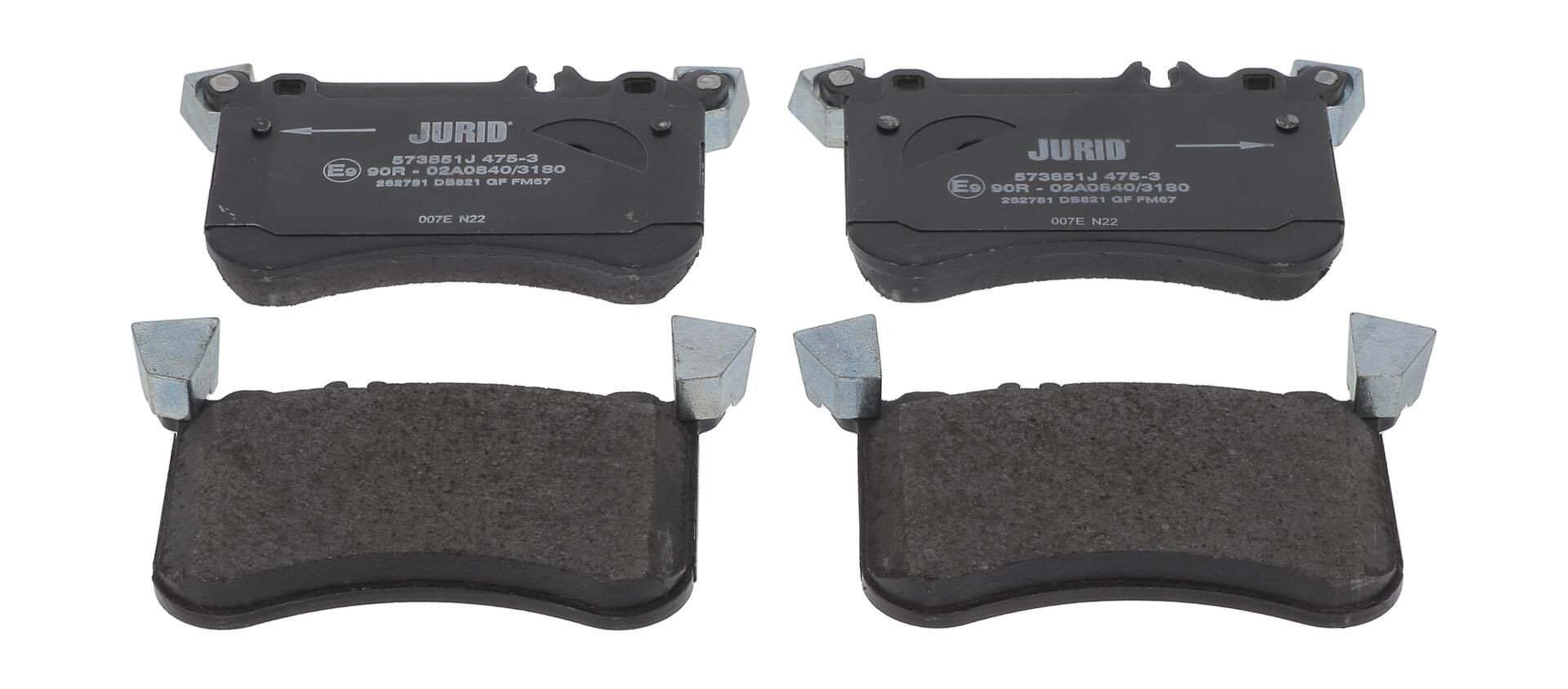 573851J Jurid/Bendix Колодки передние