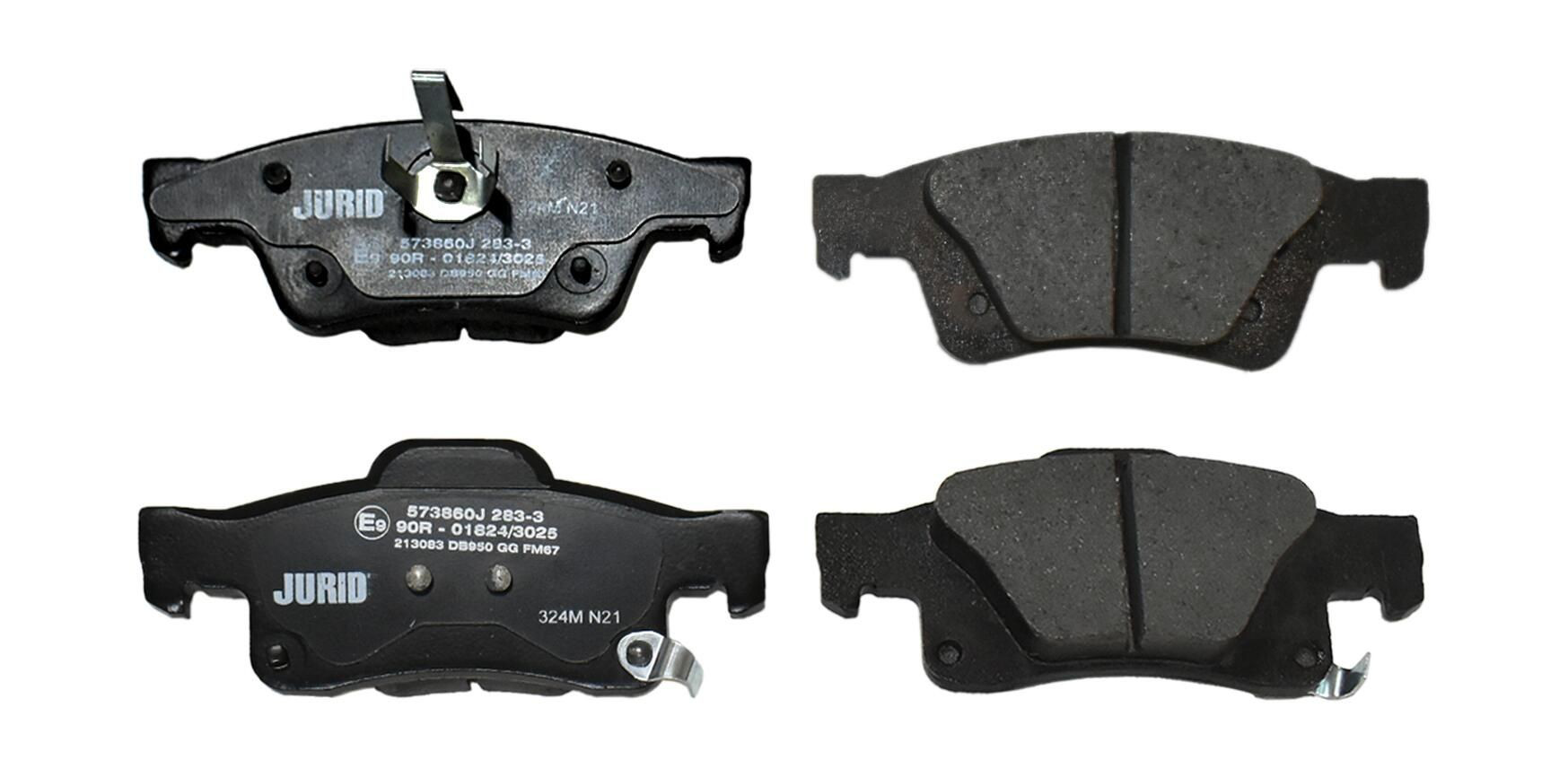 Колодки дисковые  Jurid/Bendix 573860J цена, от 42.94 USD