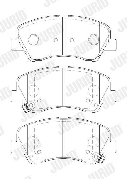 Колодки Jurid/Bendix 573866J цена, от 23.00 USD