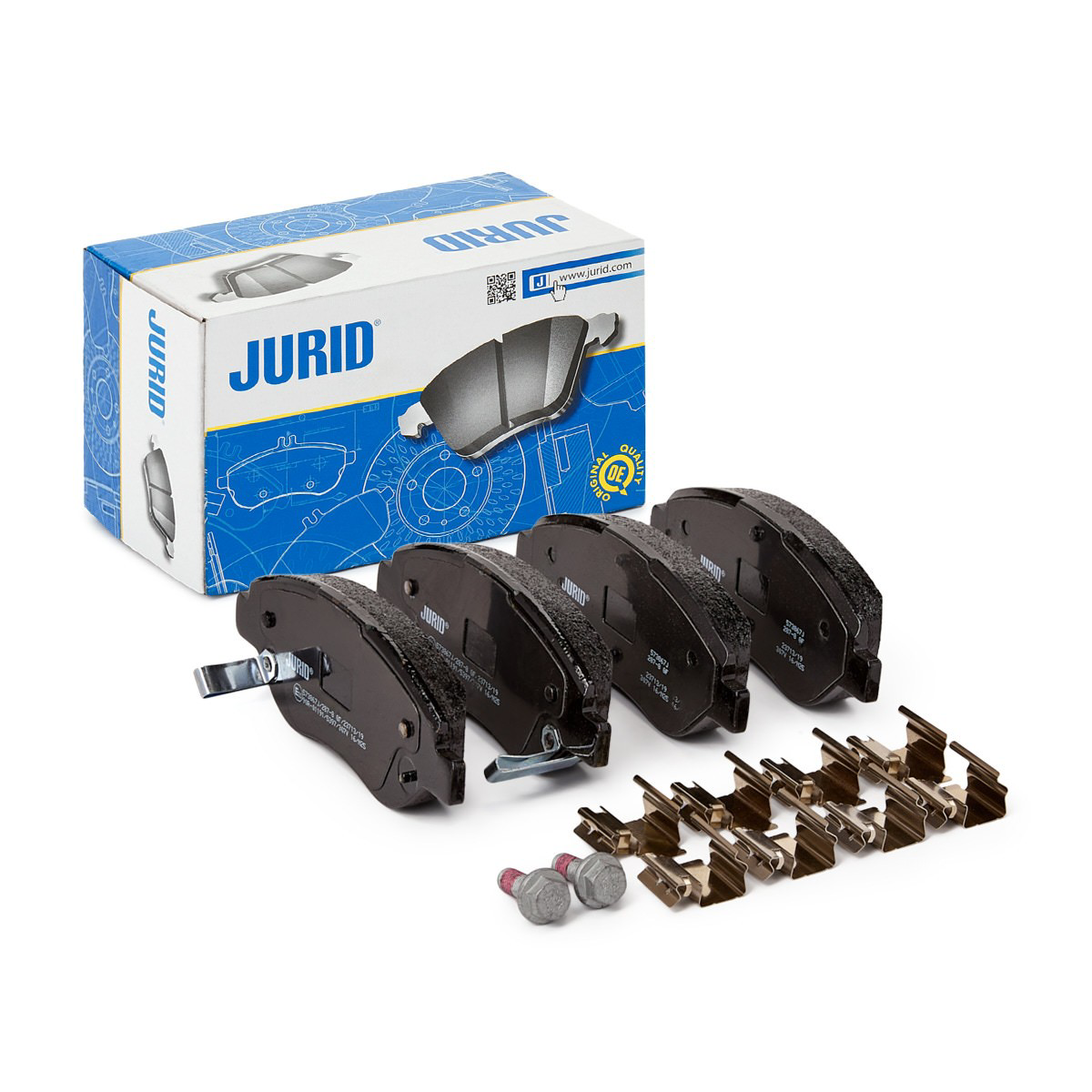 573867J Jurid/Bendix Колодки передние