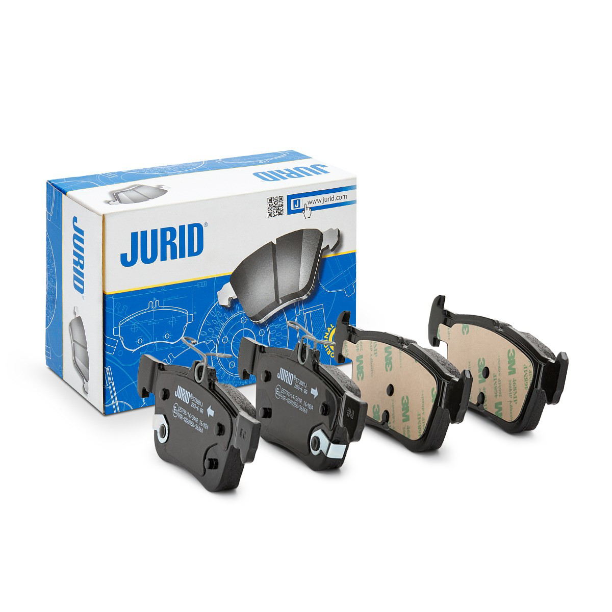 Колодки дисковые  Jurid/Bendix 573881J цена, от 29.14 USD