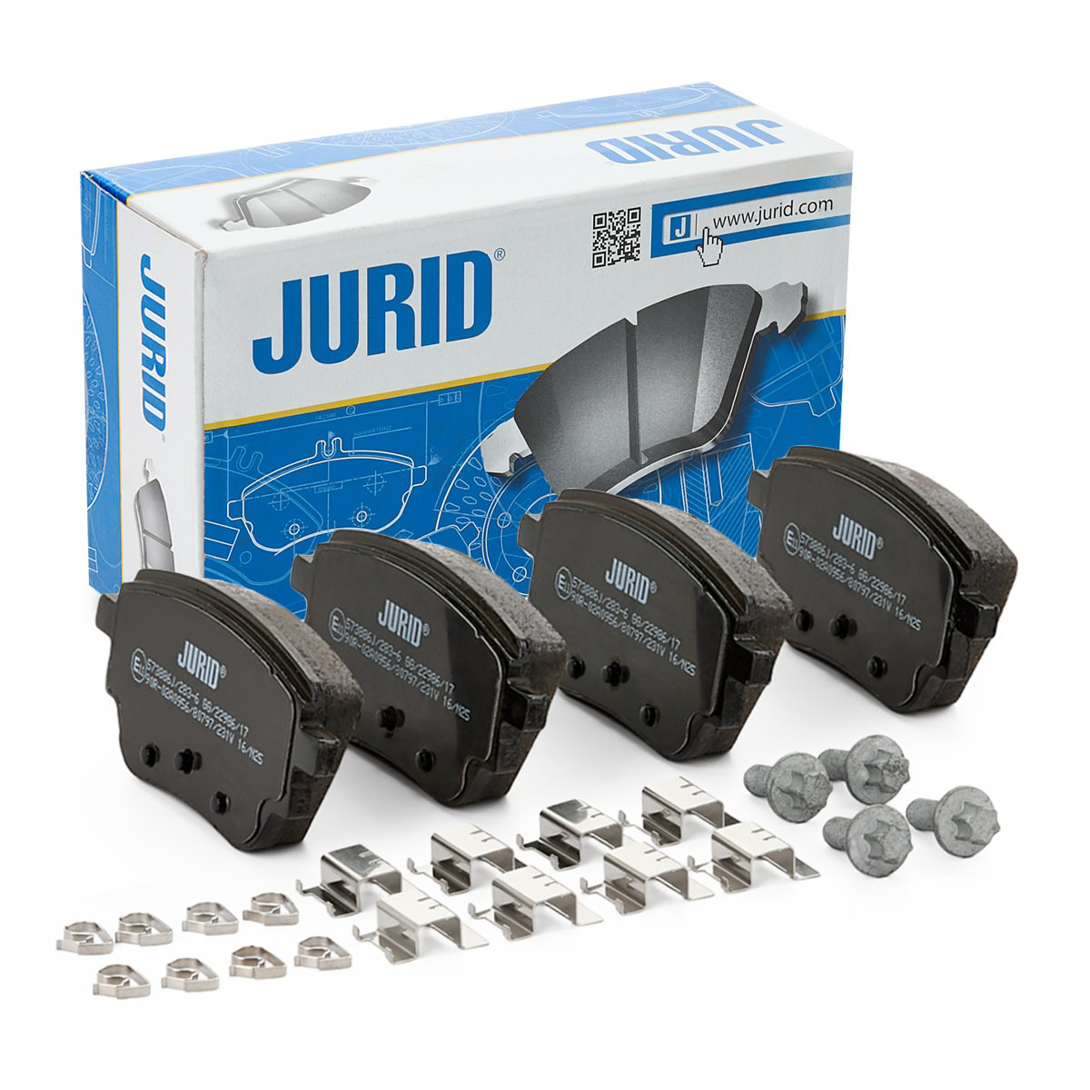 Колодки дисковые  Jurid/Bendix 573886J цена, от 33.41 USD