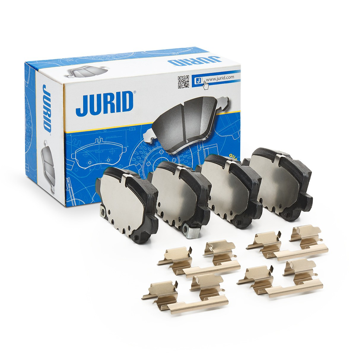 Задние дисковые колодки Jurid/Bendix 573897J