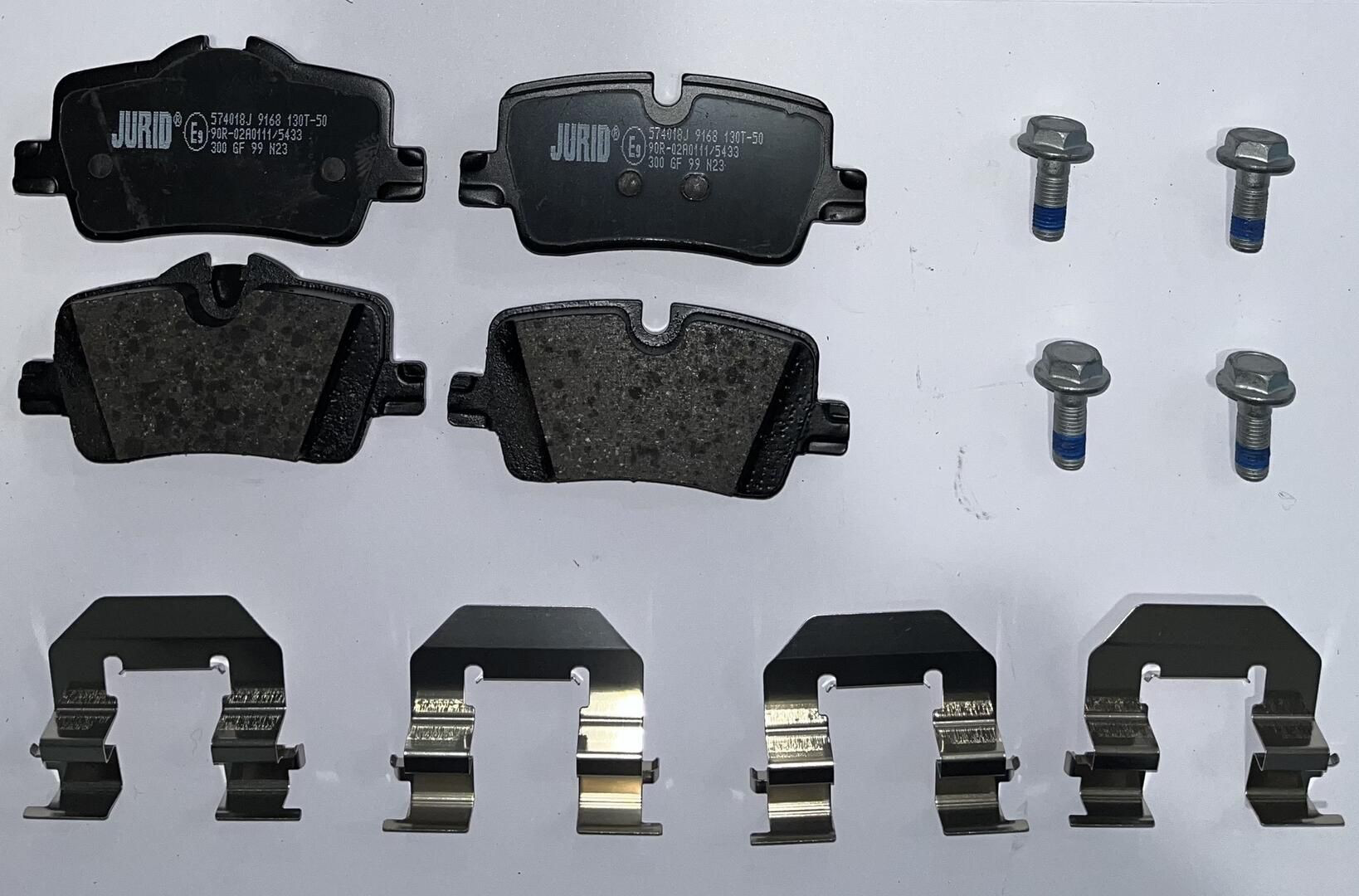 Колодки дисковые  Jurid/Bendix 574018J цена, от 46.23 USD