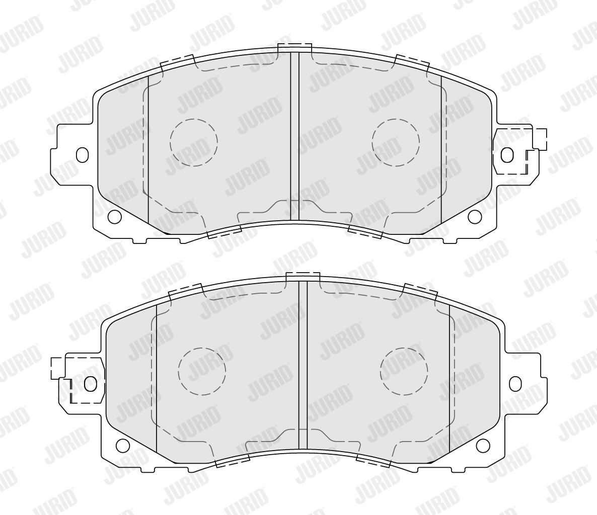 Купить 574044J Jurid/Bendix Колодки тормозные
