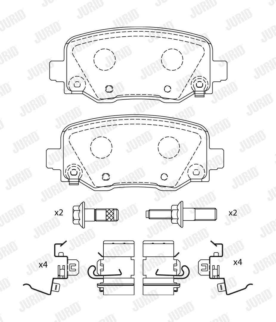  Jurid/Bendix 574045J цена, от 45.18 USD