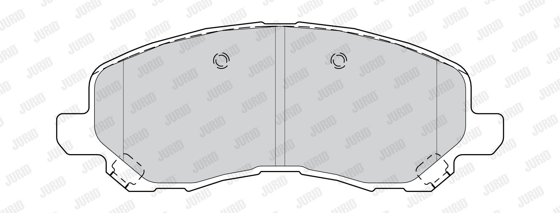 Купить 574082J Jurid/Bendix Колодки тормозные