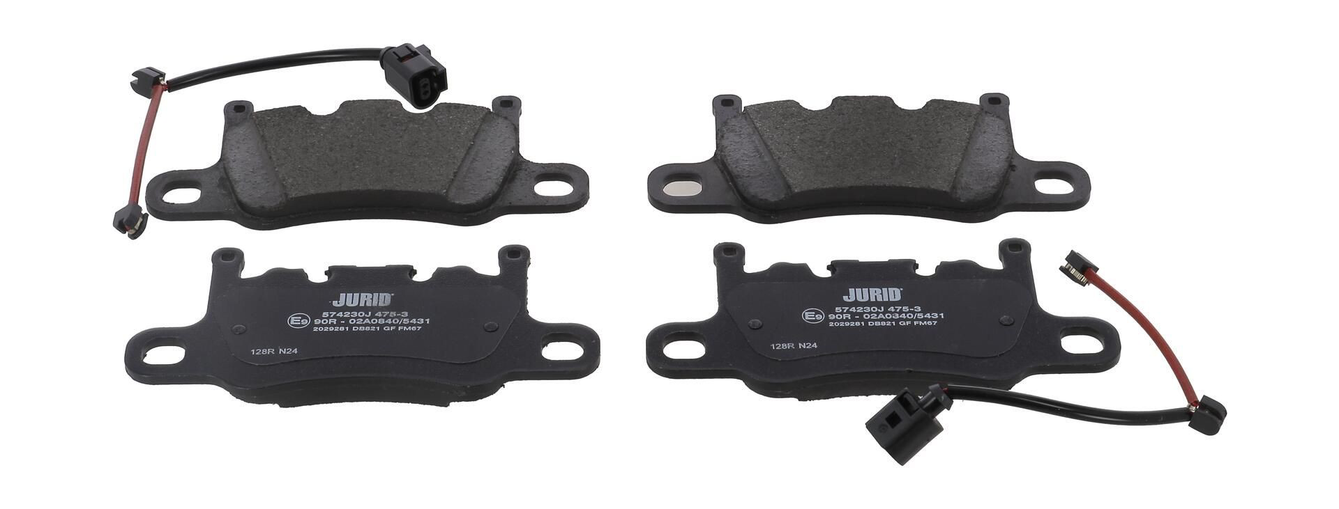 Колодки дисковые  Jurid/Bendix 574230J цена, от 45.20 USD