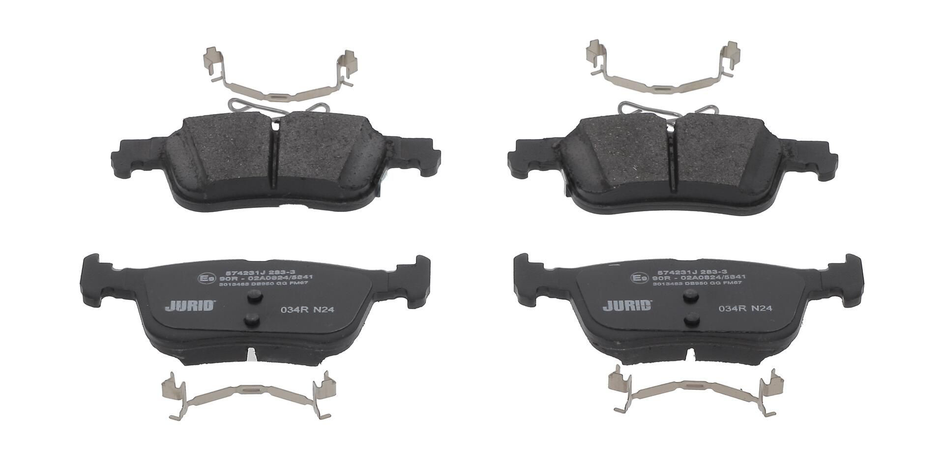 Колодки дисковые  Jurid/Bendix 574231J цена, от 35.05 USD