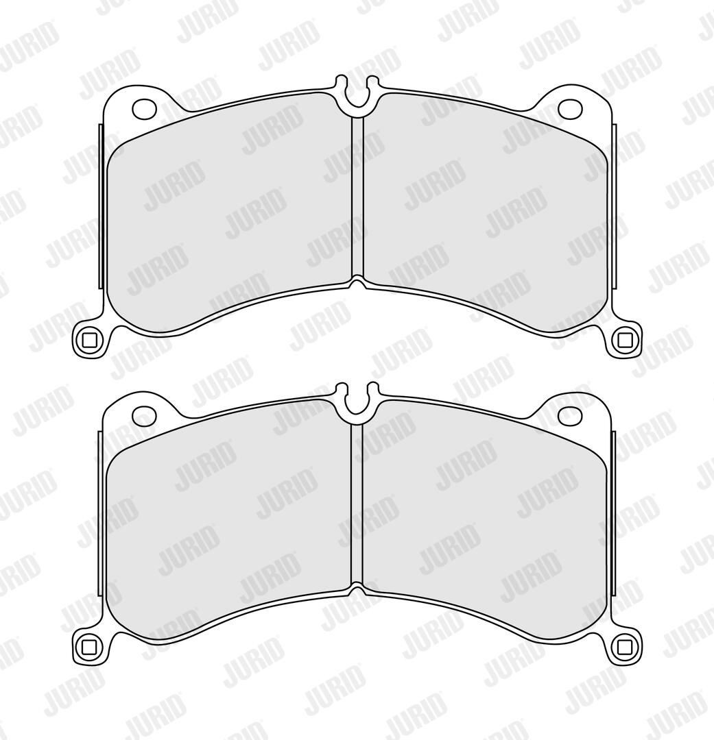 Колодки Jurid/Bendix 574236J цена, от 78.66 USD