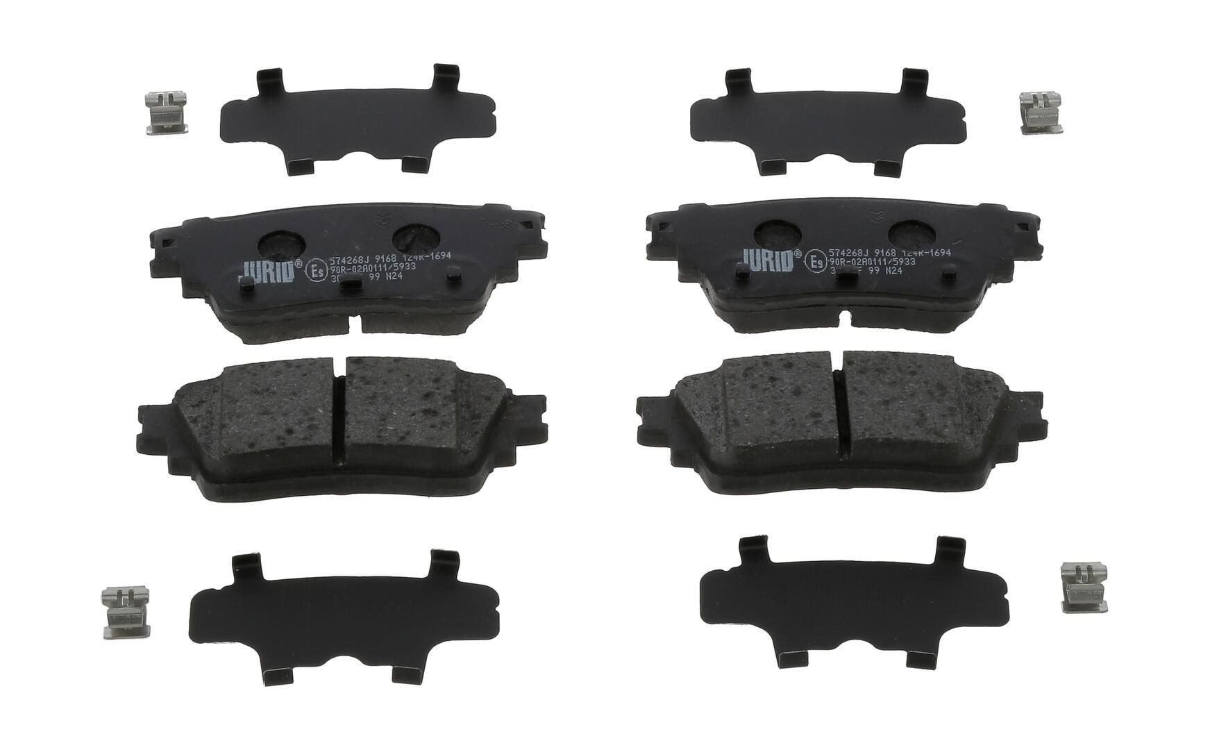 Колодки дисковые  Jurid/Bendix 574268J цена, от 46.48 USD
