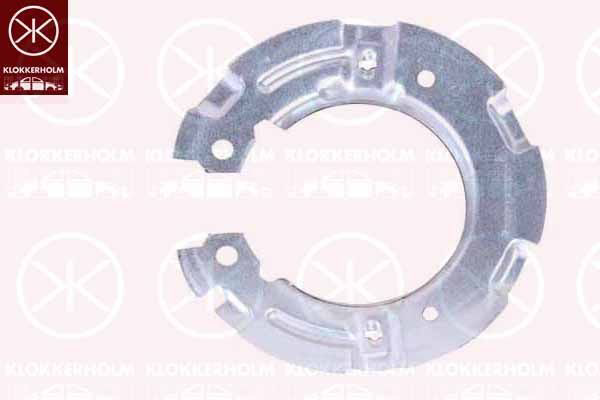 Купить FP0085870 Klokkerholm Защита тормозного диска, заднего