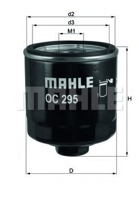 Купить OC295 Mahle Original Фильтр центробежный очистки масла