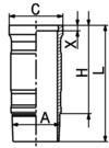 A4710113510 Mercedes Поршневая гильза
