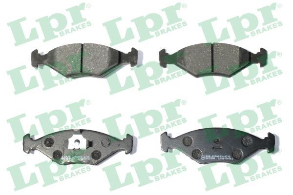 Колодки LPR 05P016 цена, от 13.46 USD