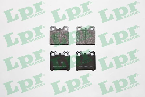 05P1020 LPR Колодки передние