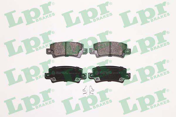 05P1068 LPR Колодки тормозные дисковые комплект