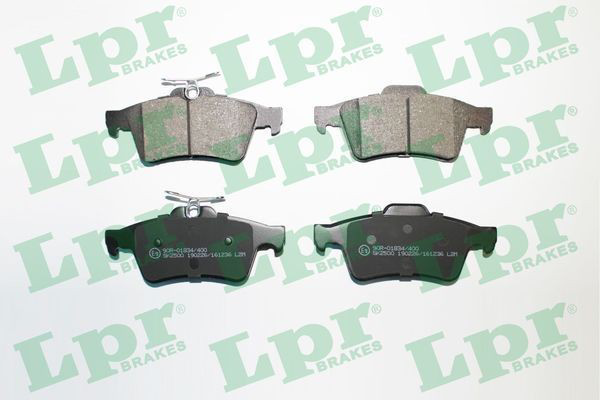 Задние тормозные колодки 05P1236 LPR