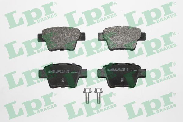 Колодки дисковые  LPR 05P1278 цена, от 14.53 USD