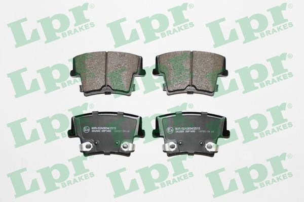 Колодки дисковые  LPR 05P1400 цена, от 20.72 USD
