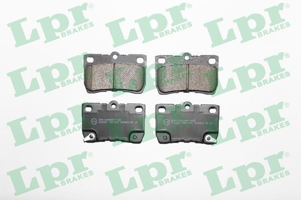 Колодки дисковые  LPR 05P1407 цена, от 17.50 USD