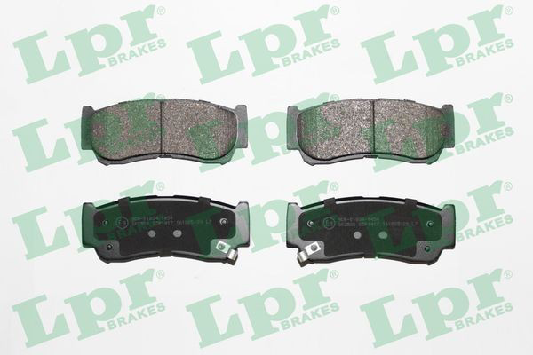 Колодки дисковые  LPR 05P1417 цена, от 15.77 USD