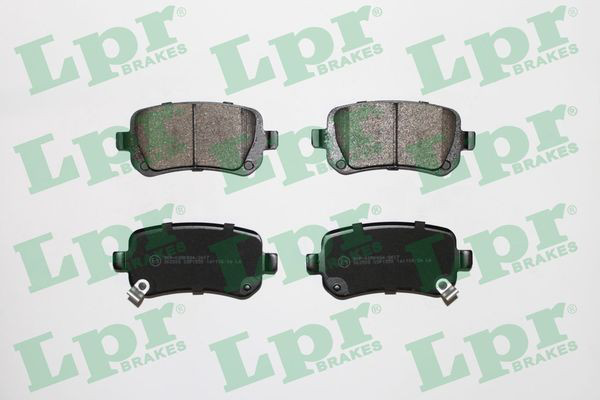Колодки дисковые  LPR 05P1550 цена, от 20.08 USD